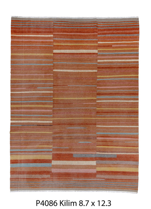 Vintage Kilim Area Rug (9' x 12')